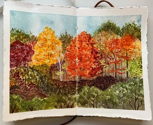 Autumn by the Lake